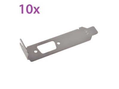 10x Low Profile Bracket VGA Half Height Grafikkarten, MSI ASUS GIGABYTE