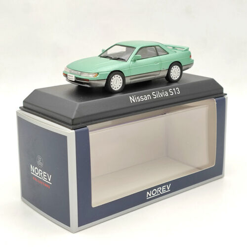 Norev 1/43 1988 Nissan Silvia S13 Light Green metallic Diecast Models Car - Photo 1/6