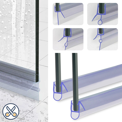 Bath Shower Screen Door Rubber Seal Strip Glass For Thickness 4 6mm