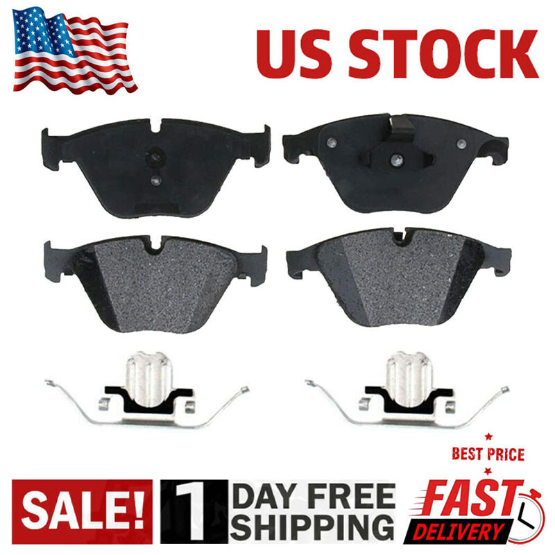 Front Ceramic Brake Pads for 2011 2012 2013 2014 2015 2016 BMW 528i 528i xDrive