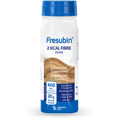 Fresubin 2 KCAL Fibre Drink Cappuccino 4x200ml
