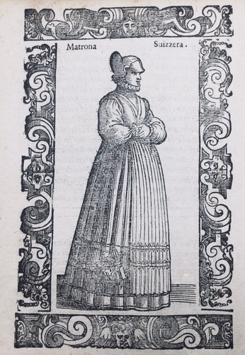 Suisse en 1598 Costume