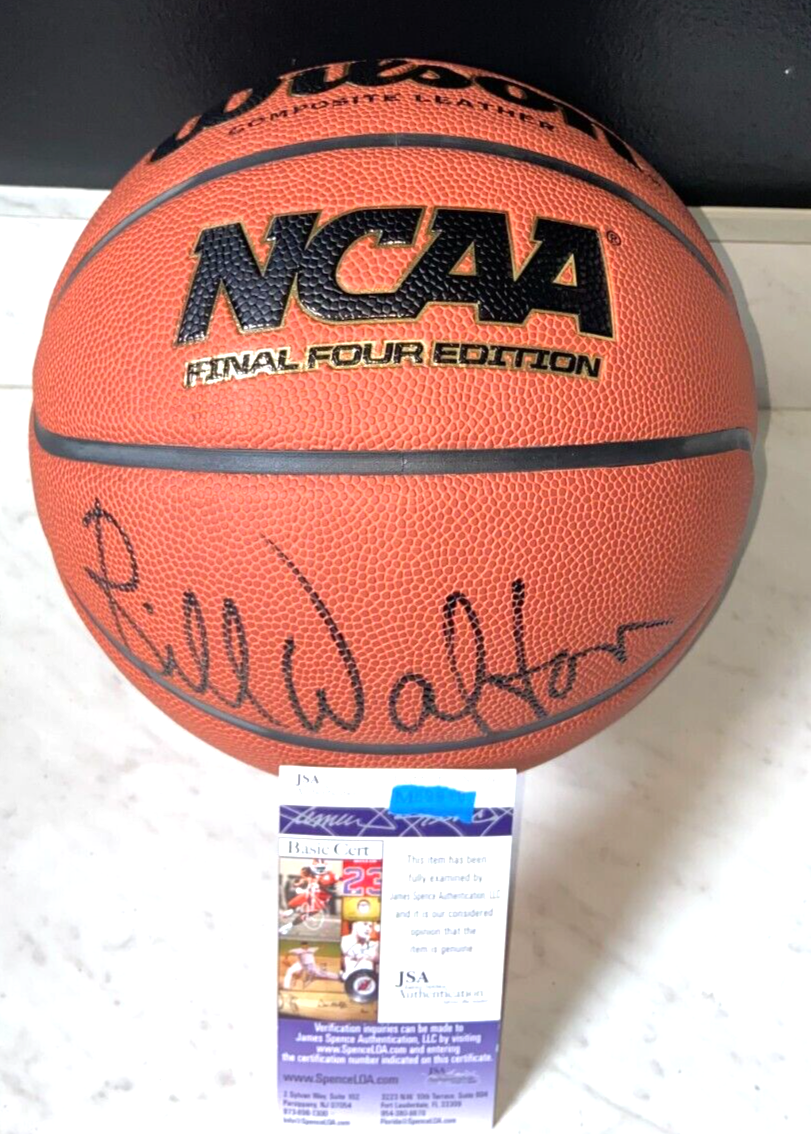 Bill Walton Autographed Signed UCLA Bruins WILSON FINAL FOUR EDITION NCAA BASKETBALL JSA 