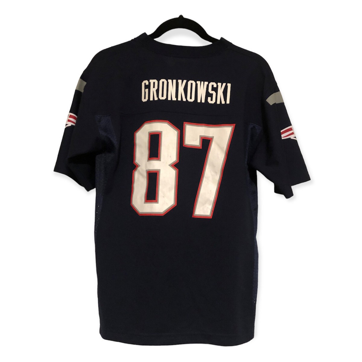 NFL PATRIOTSペイトリオッツ グロンコウスキー オンフィールドジャージ Nike Rob Gronkowski 87 New England Patriots NFL Youth On Field