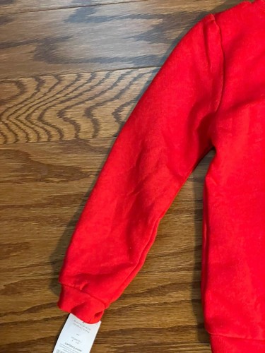 NWT Little Girls Size 4 CARTER'S Christmas Unicorn 'Believe' Red Sweatshirt - Picture 15 of 15