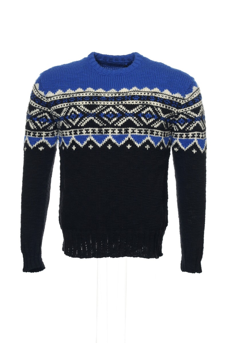 Polo Ralph Lauren Mens Merino Wool Nordic Christmas Sweater (Small