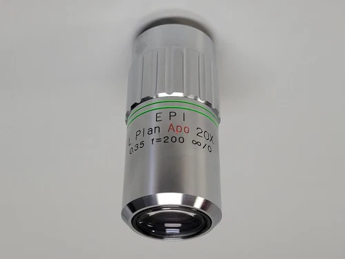 EPI L Plan Apo 20x / 0.35 f=200 Infinity Microscope Objective Lens #36242 Japan