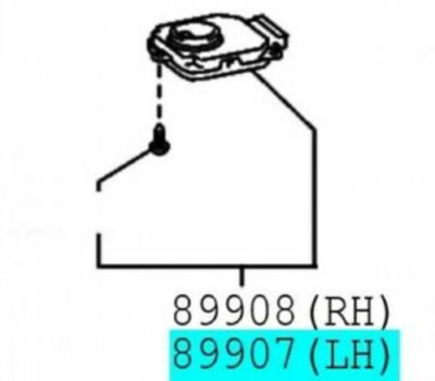 TOYOTA 89907-78160 Headlamp Computer SUB ASSY LH Left Genuine Parts LEXUS