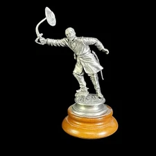 Francis J Barnum Pewter 5" Sculpture Brig General Lewis Armistead 