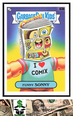 2022 Topps Garbage Pail Kids: Book Worms #63b Funny Sonny -