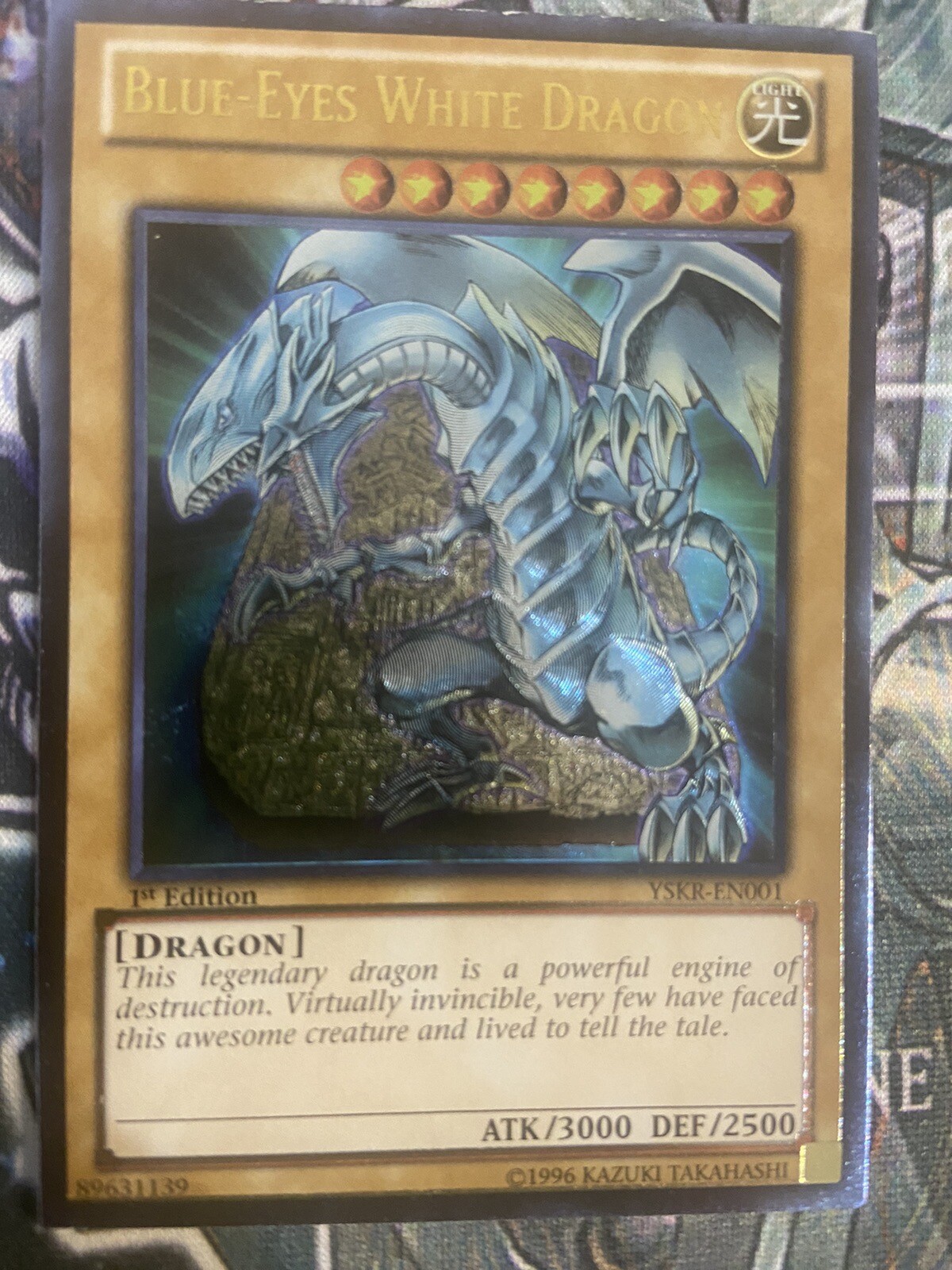 Yugioh BlueEyes White Dragon YSKREN001 Ultimate Rare 1st