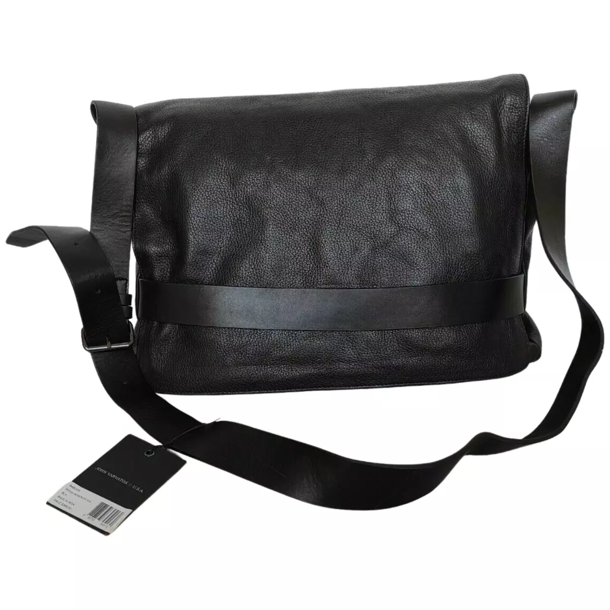 John Varvatos Star USA DRIGGS MESSENGER BAG 395 WORLDWIDE