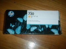 2025 GENUINE HP 730 YELLOW 300ml CARTRIDGE P2V70A DESIGNJET T1600 T1700 T2600 NE
