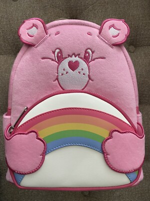 Loungefly Cheer Bear Care Bears Mini Backpack NWT In Hand | eBay display picture 1