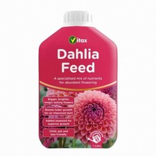 Vitax Dahlia Feed special mix of nutrients for abundant flowering 1L concentrate 9.99 per litre