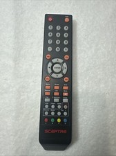 Used Original OEM Sceptre Television 8142026670003C TV Remote control D5