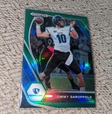 2021 JIMMY GAROPPOLO PRIZM DRAFT PICKS GREEN PRIZM (EASTERN ILLINOIS)
