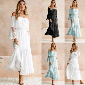 off the shoulder gypsy dress