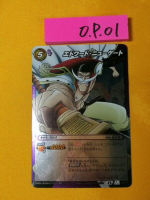 One Piece anime Card Bandai Carddass Holo Foil Prism Japanese SR 22 | eBay
