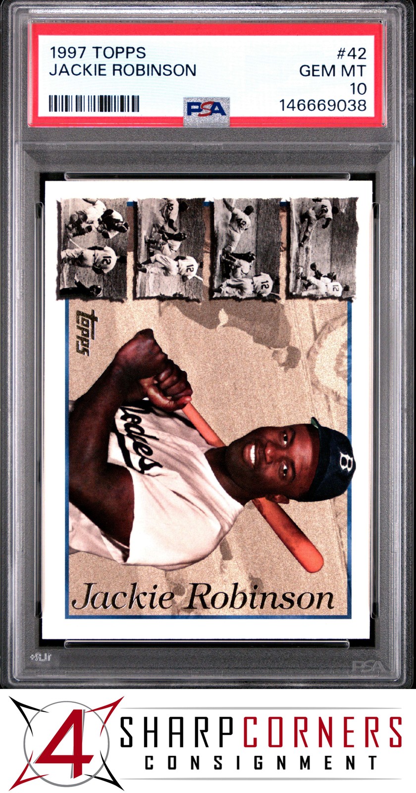 Topps Jackie Robinson front