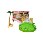 Vintage 1991 Mattel Barbie Doll Hawaiian Fun Lagoon Pool Playset - Incomplete