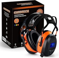 Gardtech Wireless Safety Hearing Protection Earmuffs NRR 29dB Orange w/o Antenna