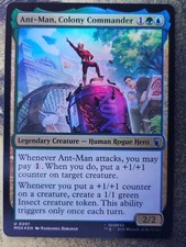 Ant-Man, Colony Commander 201 Marvel Super Heroes Magic: The Gathering Foil NM