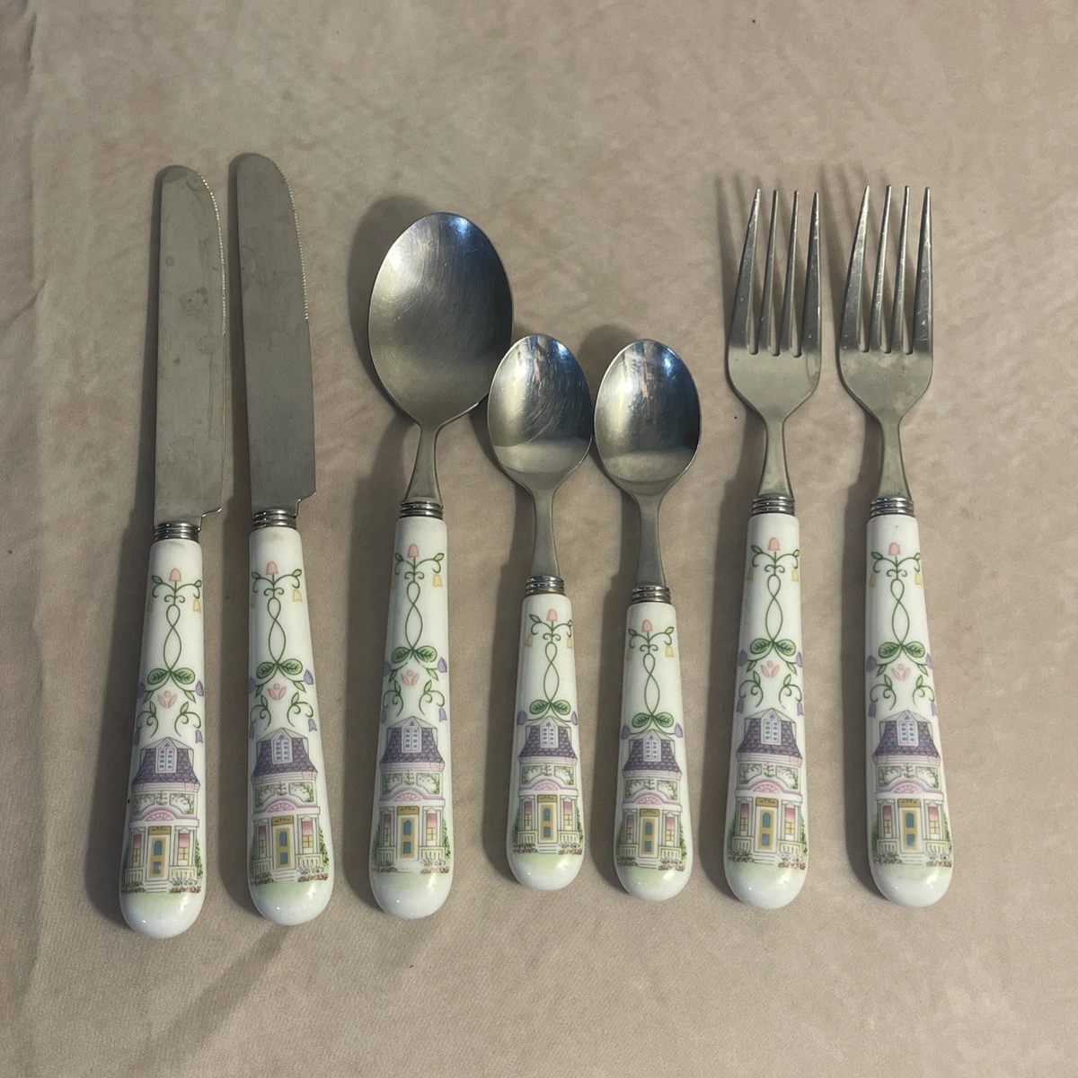 Porcelain Flatware Sets for sale - eBay