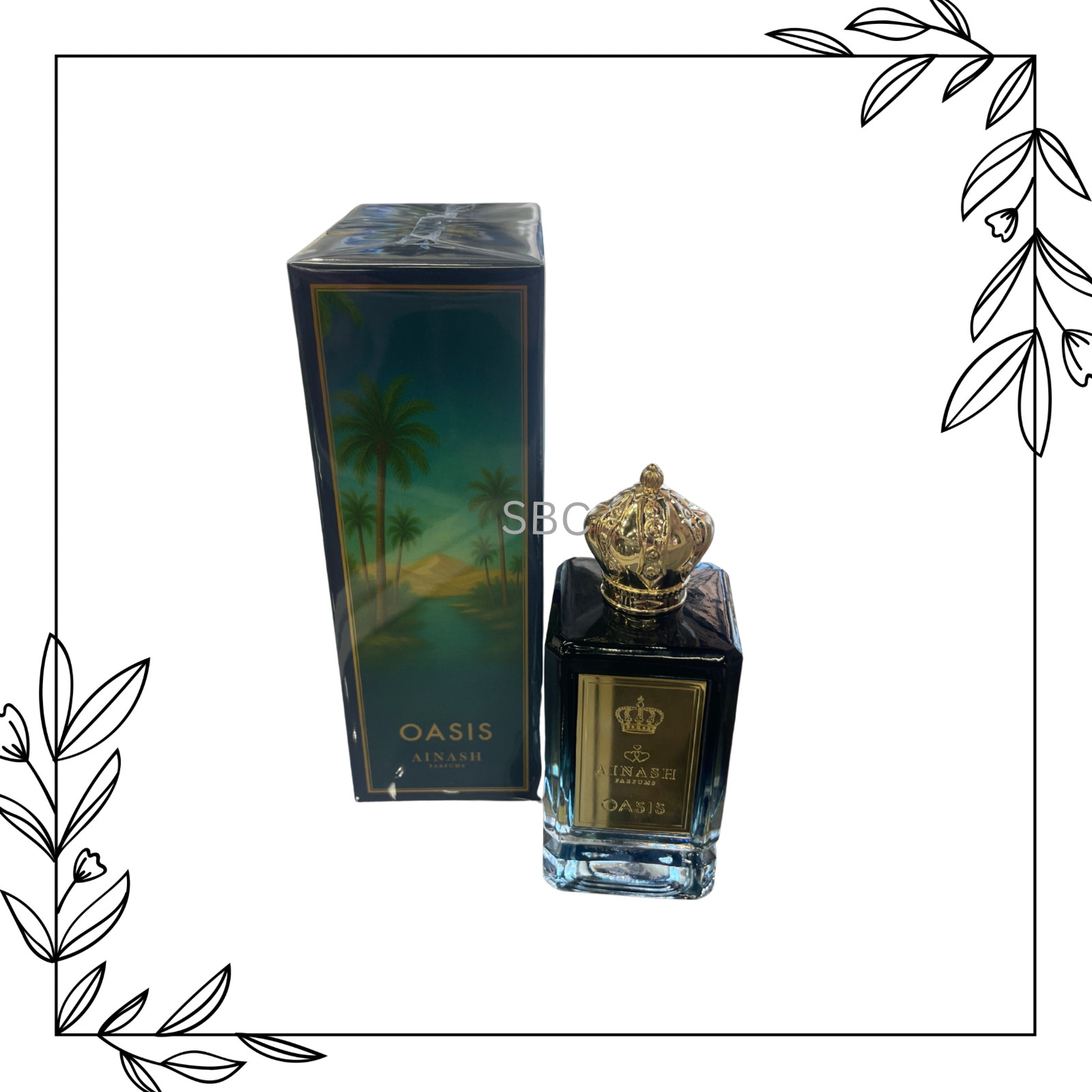 Ainash Parfums OASIS 3.4 Oz Exrtrait de Parfum NEW RELEASE