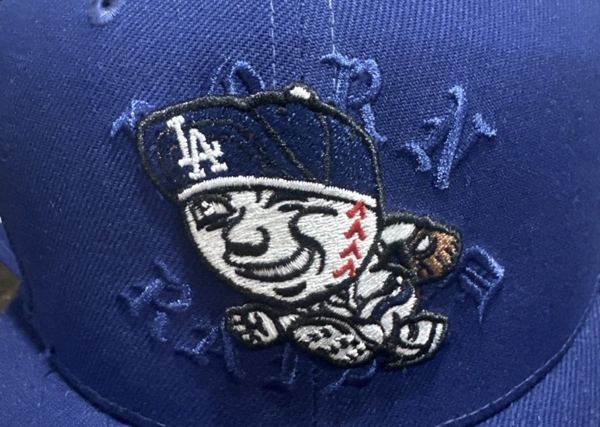 LA Dodgers New Era Born x Raised Mr. Cartoon 59FIFTY Fitted Hat 7