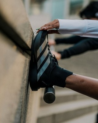 adidas Adizero Evo SL W Black Iron Metallic Road Running Shoes