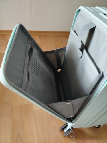 Koffer/Handgepäck Mit Laptopfach USB Anschluss Und Getränkehalter - Bild 5 von 10