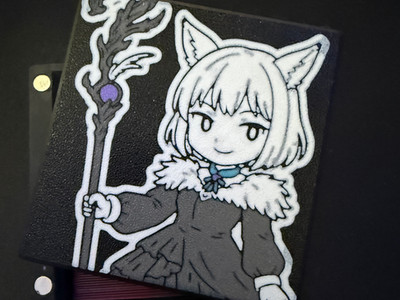 Y'shtola themed MTG Deck Case, Card Case, Card Box, Magic The Gathering