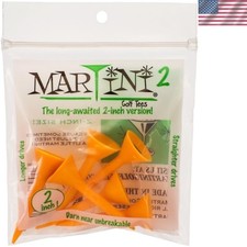 MARTINI 2 Golf Tees - 2 Inch - Virtually Unbreakable