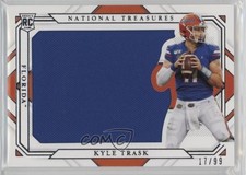 2021 National Treasures Collegiate Rookie Silhouettes 17/99 Kyle Trask #RS30 nd3