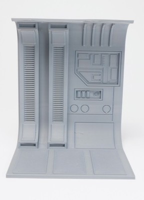 Star Wars Generic Corridor 4 Diorama (DEFECT Print) 3 3/4'' 1:18 Scale 3D Printed