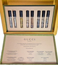 Gucci 8 Piece Unisex Fragrance Sampling Gift Set New in Box Authentic