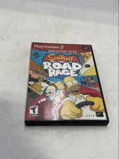 Sony PlayStation 2 The Simpsons Road Rage Greatest Hits Car Racing Video Game