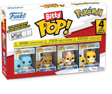 Funko Bitty Pop Pokemon: Squirtle Bitty Pop Figures (4-Pack) 