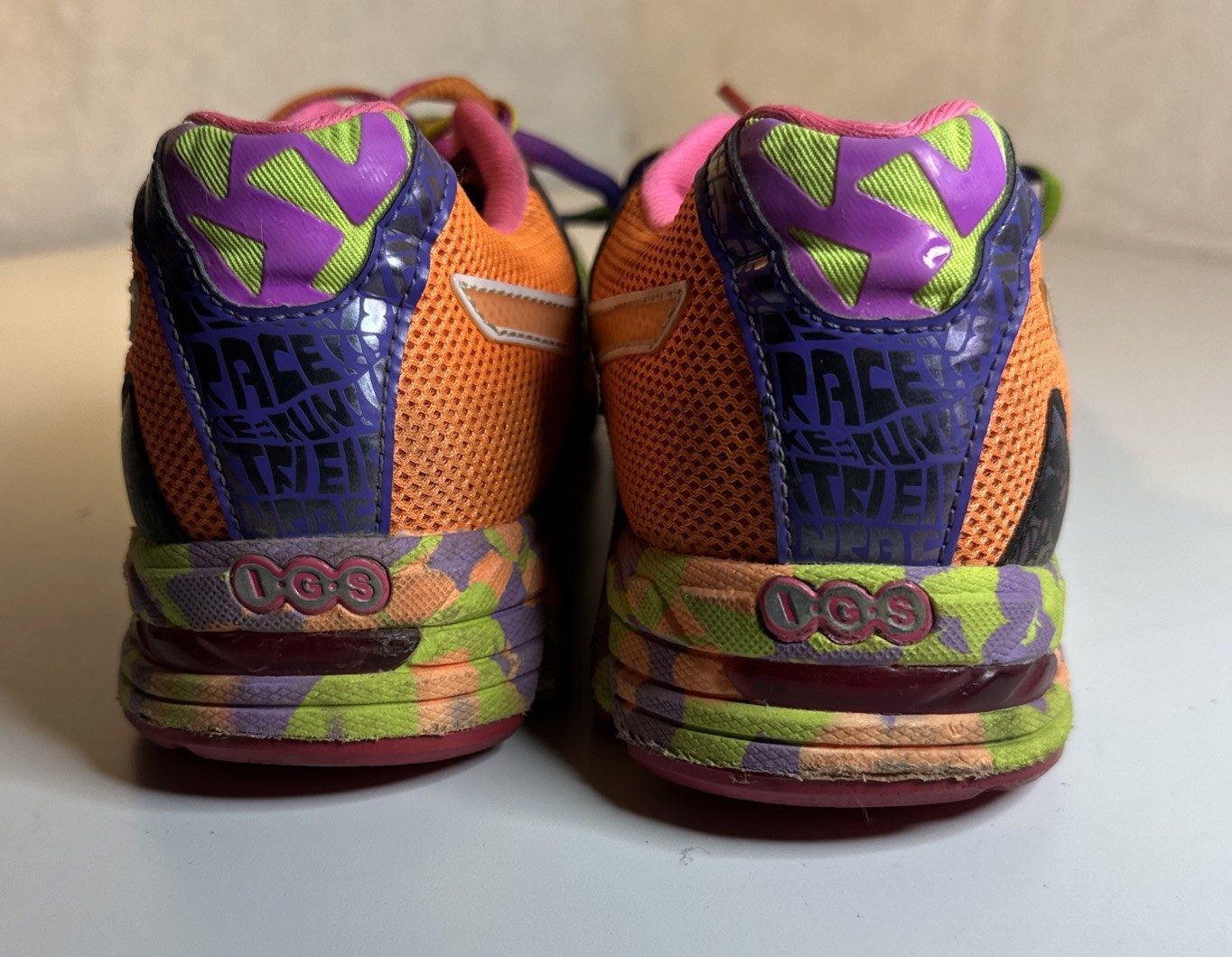 Asics Gel Noosa Tri 8 T356N Women's Sneaker Running Mesh 9.5 Pink Athletic Shoes thumbnail 7