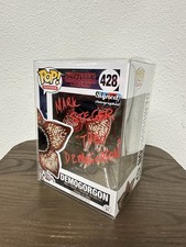 Mark Steger Signed Funko Pop TV Stranger Things Demogorgon #428 COA