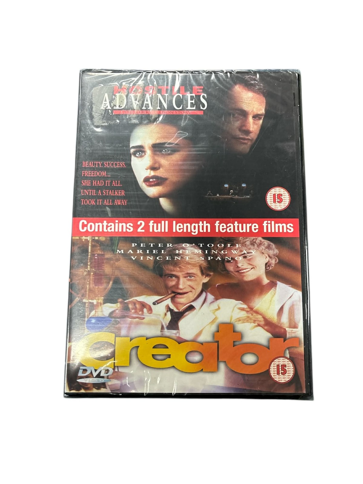 Hostile Advances & Creator DVD (Sealed)