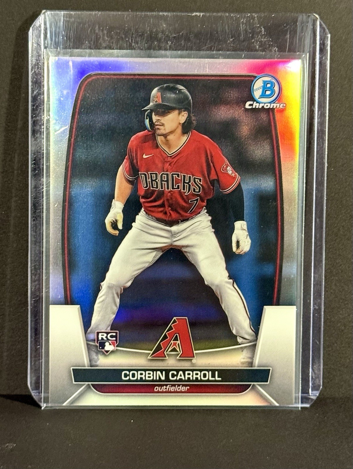 2023 Bowman Chrome CORBIN CARROLL Refractor /499 RC #5 Diamondbacks