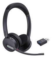 Yealink WH64 Hybrid Dual - Headset - On-Ear - Dect / Bluetooth