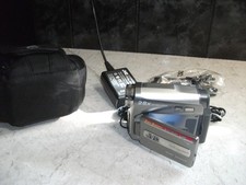 JVC GR-D728EK DIGITAL CAMCORDER STUCK IN SAFE MODE WITH CHARGER AND BAG CLEAN