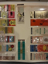 MASSIVE Lot Miscellaneous Match Covers Vintage Mixed Hotel Travel Rare