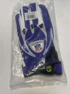 New Reebok Purple/White 3XL NFL Pro Velgp GRP Men Football Gloves