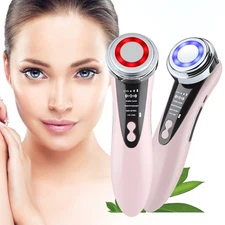 Electric Face Lifting 5 in 1 Facial Massager Anti Aging Skin Tightening Firming