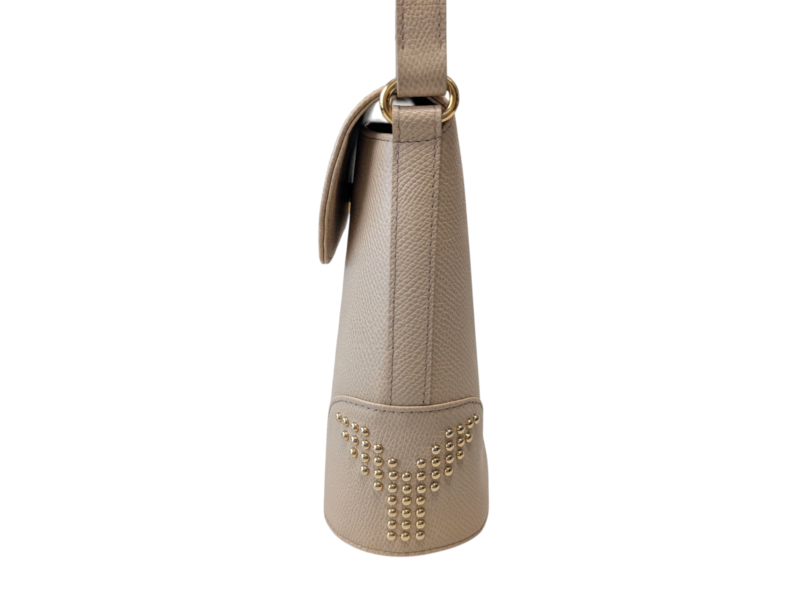 *Rara* Borsa a tracolla Yves Saint Laurent pelle beige vintage YSL autentica