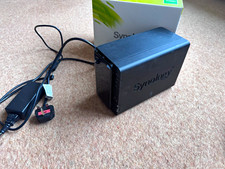 Synology DiskStation DS214 2-Bay Desktop NAS, Black, inc two 2TB drives